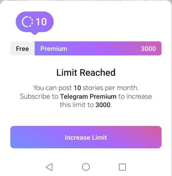 چرا بعضی ها هر روز نمیتوانند استوری تلگرام بزارند؟